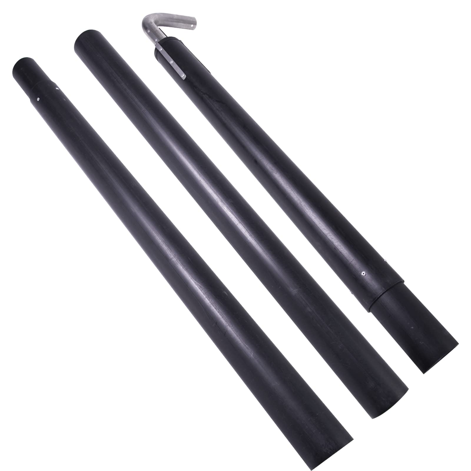 Loosoo generator silencer muffler close-up reduces exhaust noise during operation