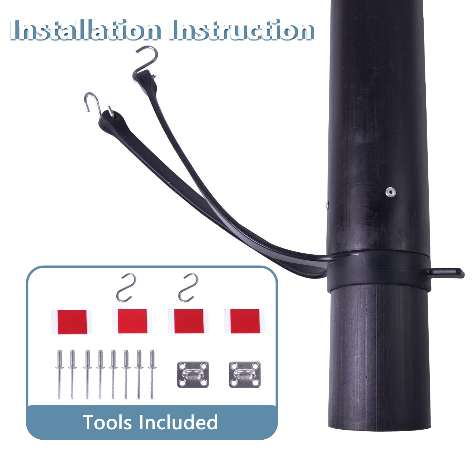 Loosoo vent extension tubing connection demonstrates easy fit