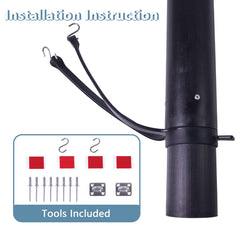 Loosoo vent extension tubing connection demonstrates easy fit