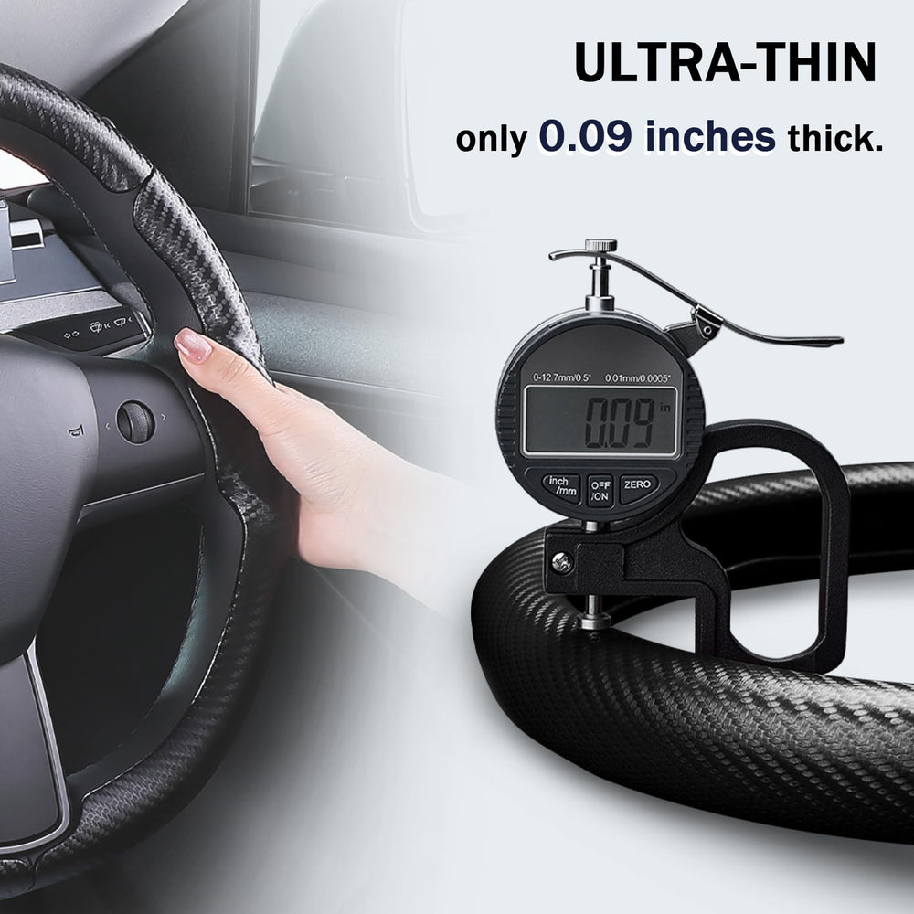 Lophnix full-coverage steering wheel protection with refined look.