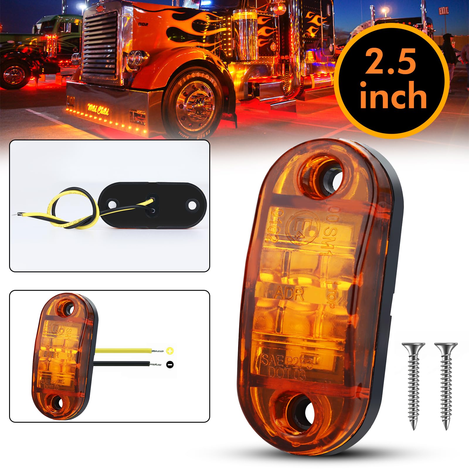 LOQOMI trailer lights center wiring simplifies installation and wiring routing