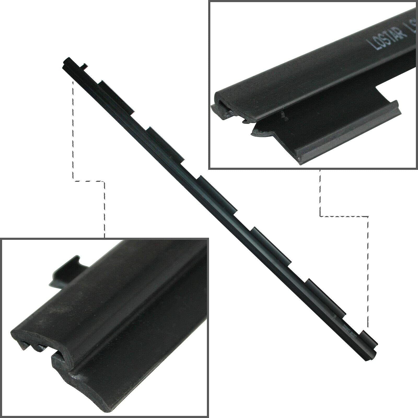 LOSTAR weatherstrip kit ready for 1988-2000 Chevy C1500 GMC C2500.