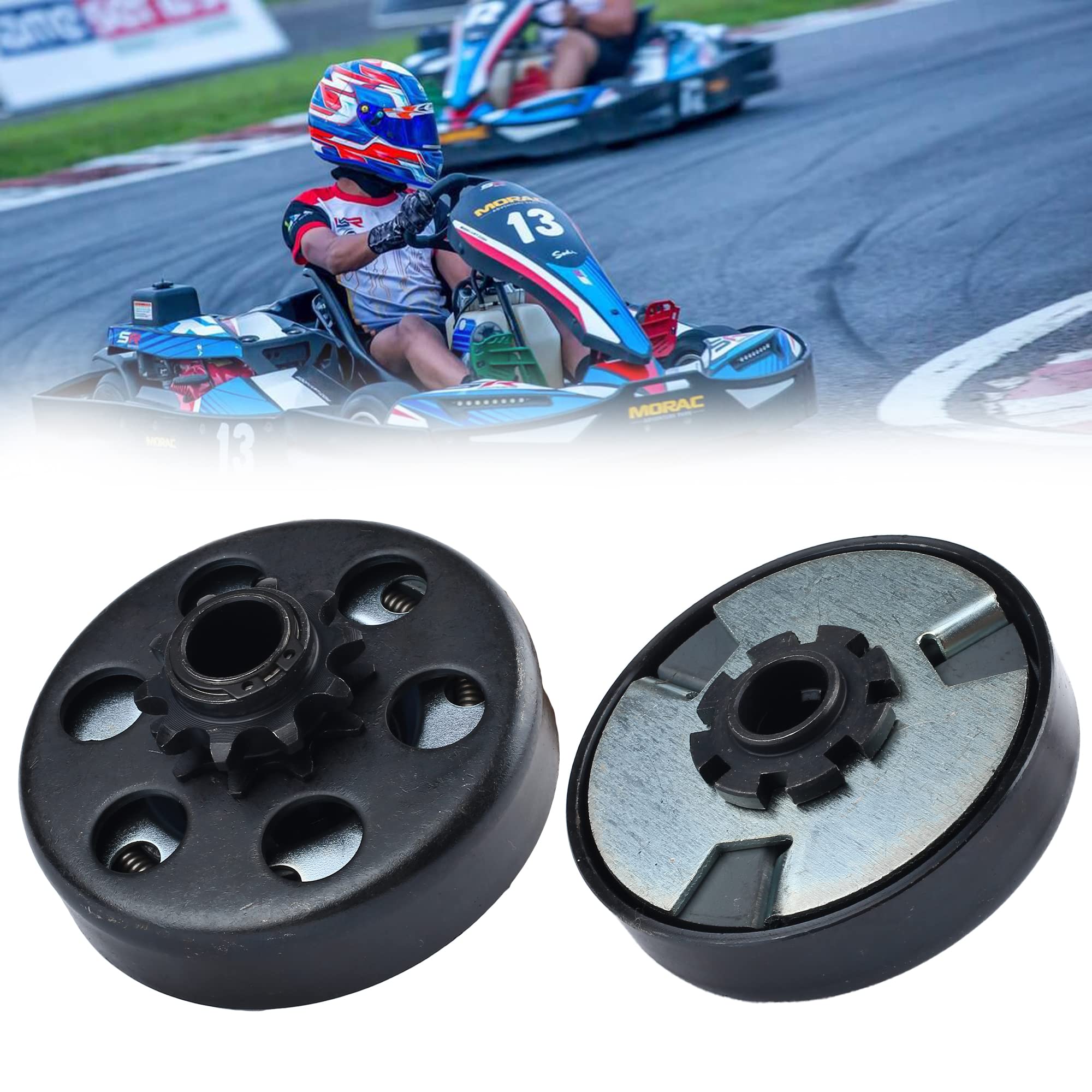 LotFancy Go Kart Clutch package contents with hardware