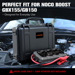 LOTOCASE IP67-waterproof-shockproof case shields from rain, dust, and impacts.