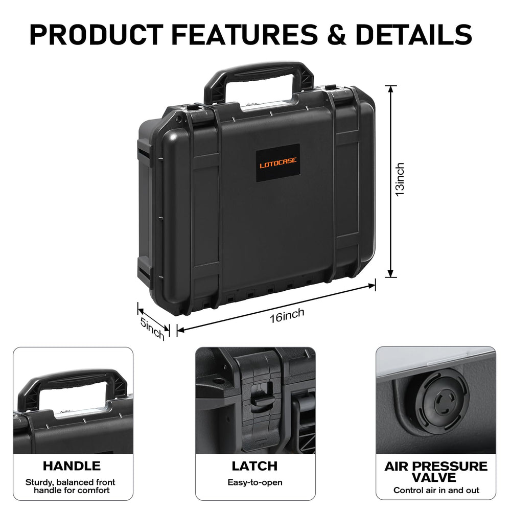 LOTOCASE travel-friendly-storage keeps jump starters organized during transport.