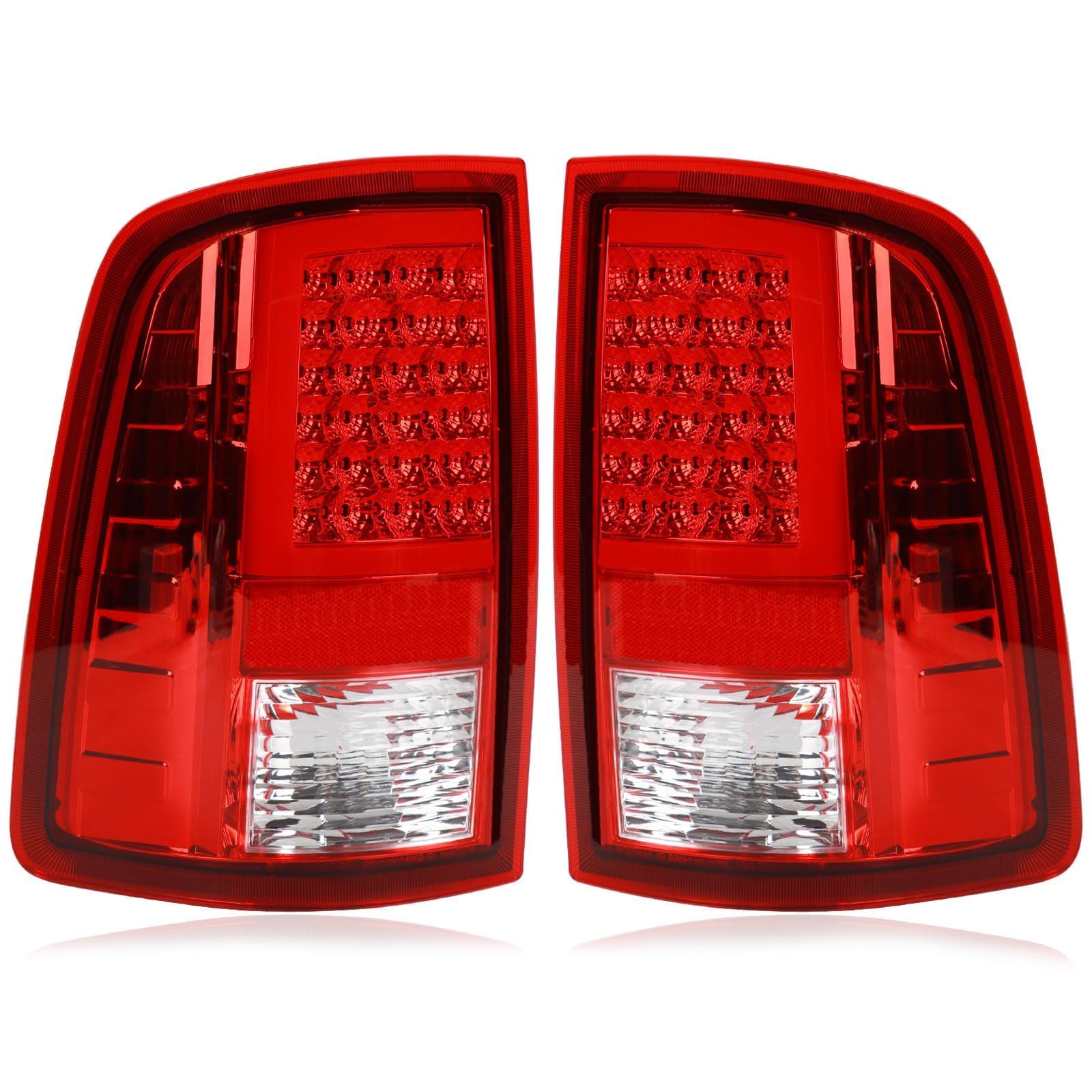 LOVELYNOV LED tail light for Ram 1500 rear with bright brake illumination
