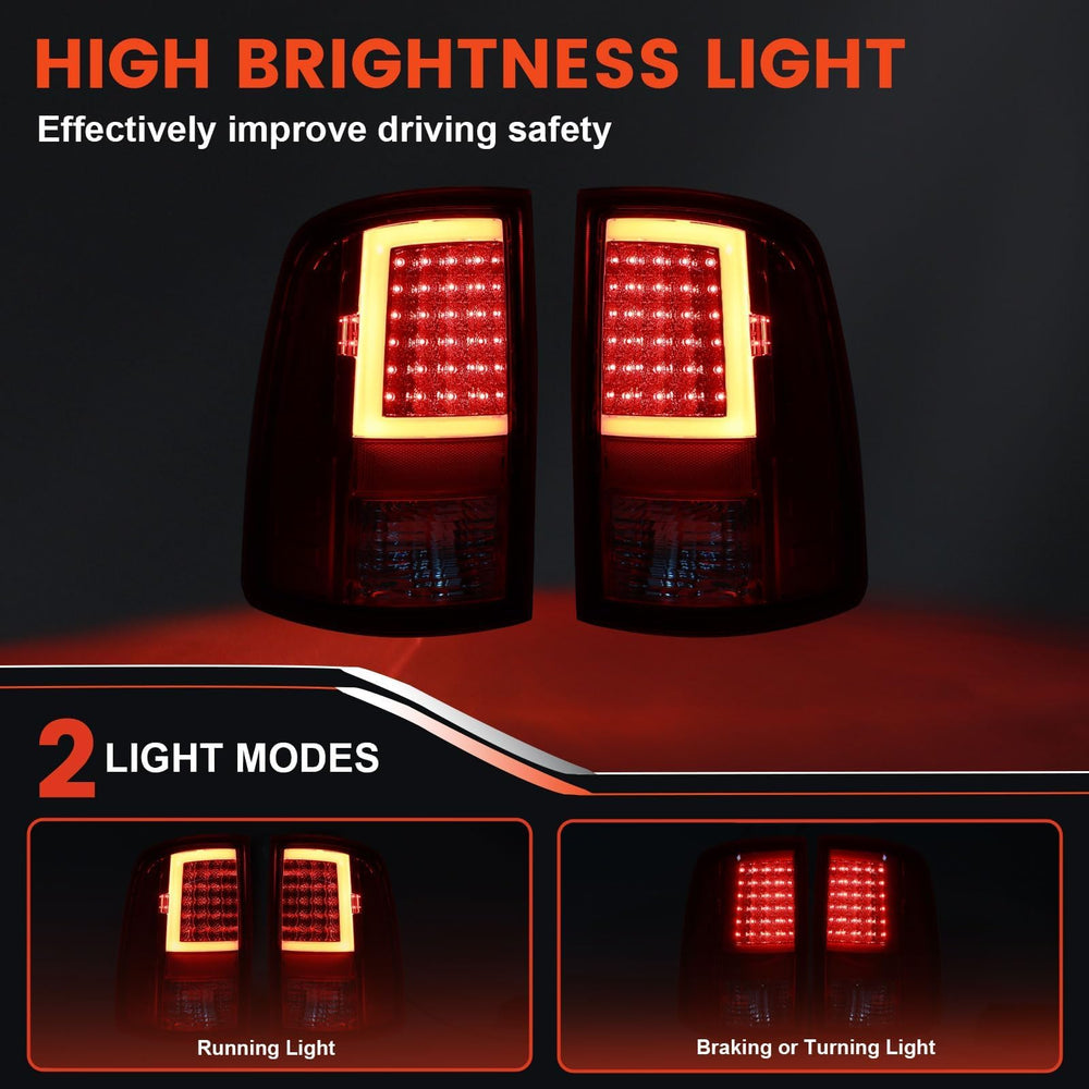 LOVELYNOV LED tail light for Ram 2500 rear, weatherproof and durable