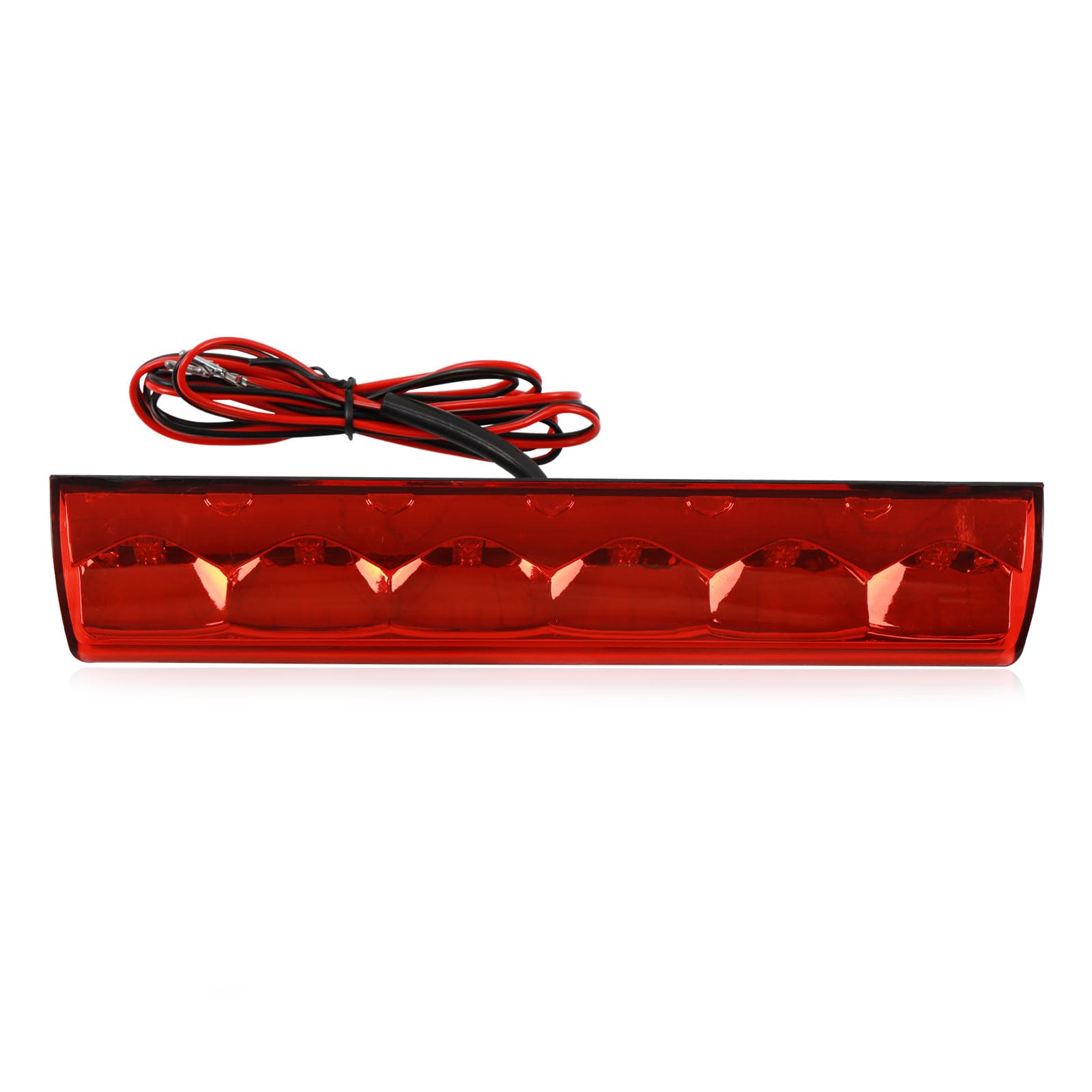 LOVELYNOV LED third brake light with red lens offers clear visibility for safer braking