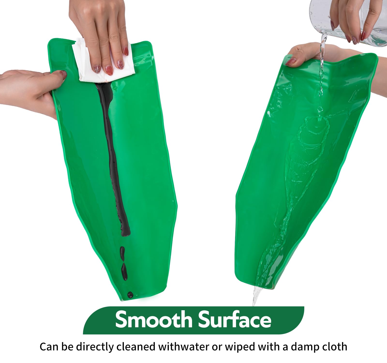 LOVTRAVEL durable silicone-metal plate resists oils and temperature
