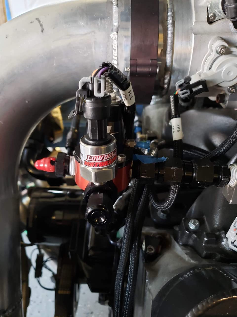 Lowdoller Motorsports GT150 Packard connector included for easy sensor wiring.