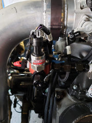 Lowdoller Motorsports GT150 Packard connector included for easy sensor wiring.