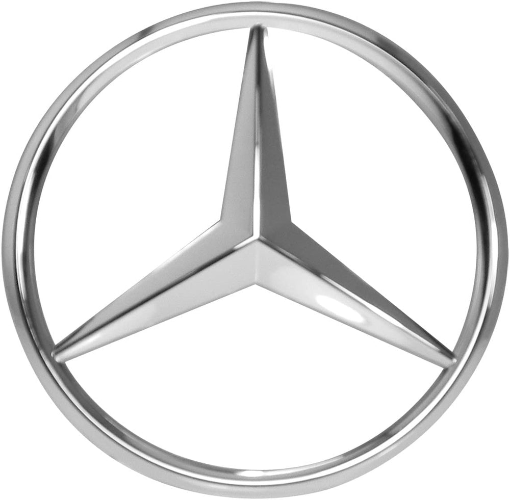 Lowiuaor 3.54-inch trunk emblem in bright silver adds a premium, sporty touch.