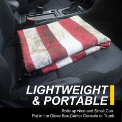 LoyaGour non-slip back seat cover stays in place during rides