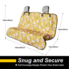 LoyaGour non-slip backing keeps the cover secure on seats.