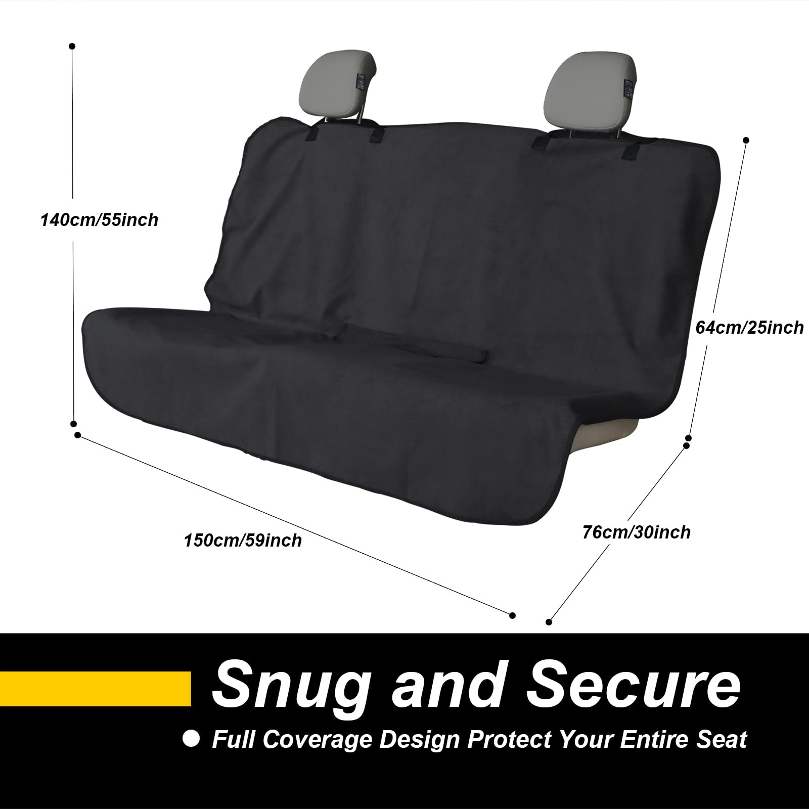 LoyaGour waterproof middle layer shields seats from moisture.