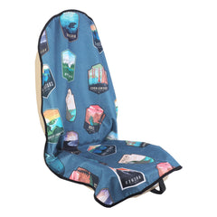 LoyaGour car seat cover protecting front seats, waterproof for sweat and spills