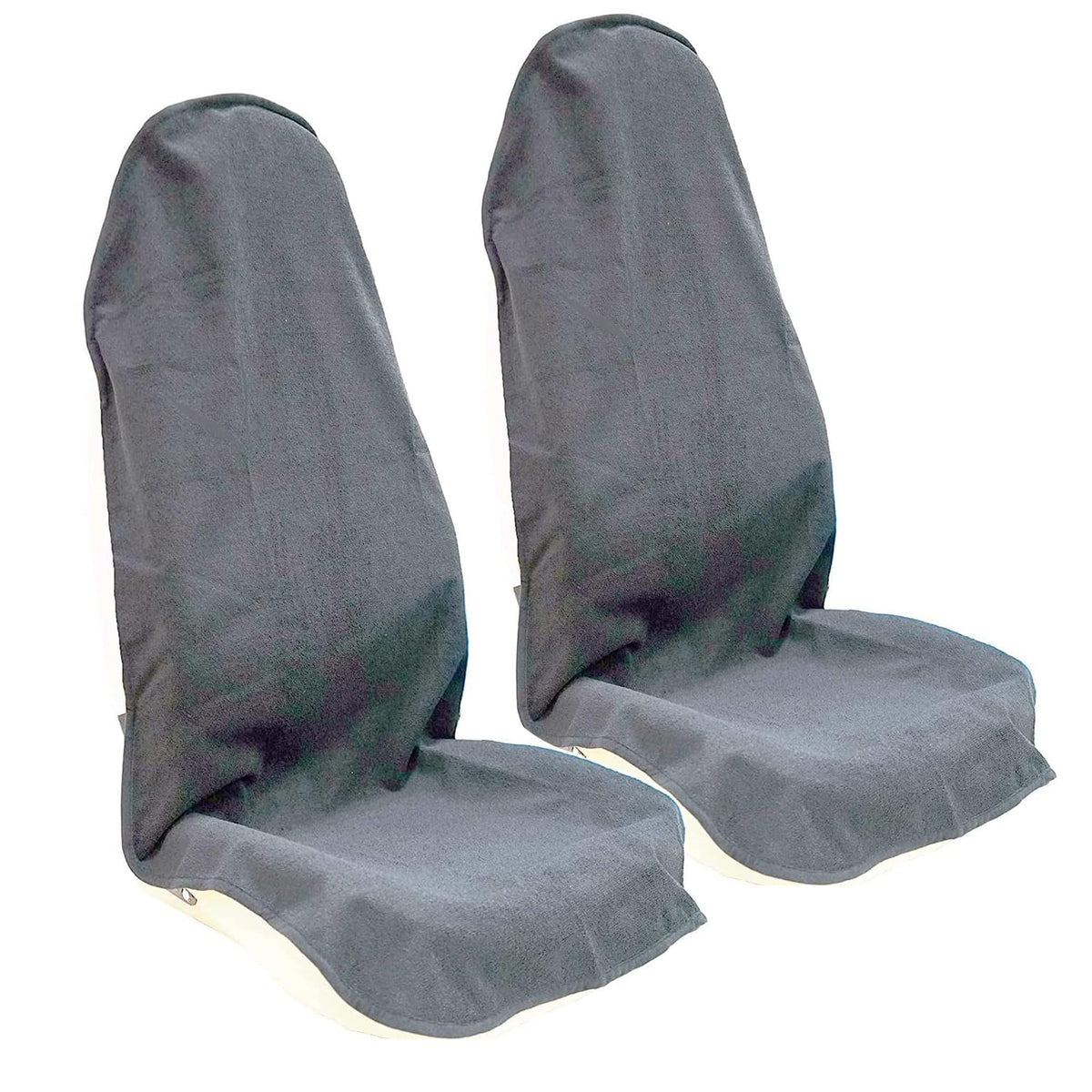 LoyaGour front seat cover with full coverage protects against sweat and spills