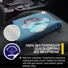 LoyaGour dog and kids friendly car seat protector for muddy paws