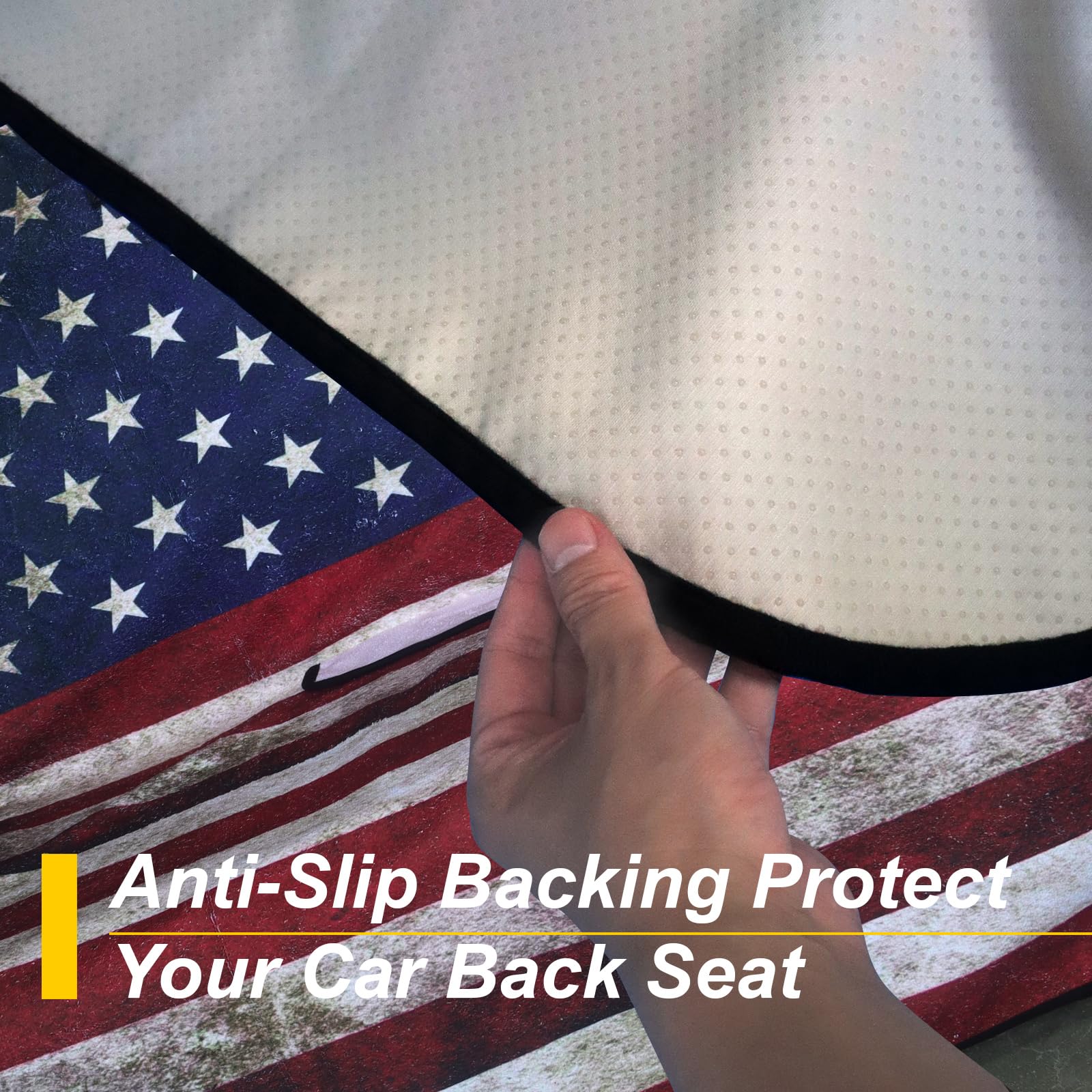 LoyaGour dog car seat cover guards against scratches and mud
