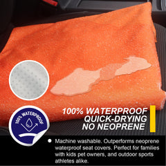 LoyaGour non-slip back seat keeps cover in place during driving.