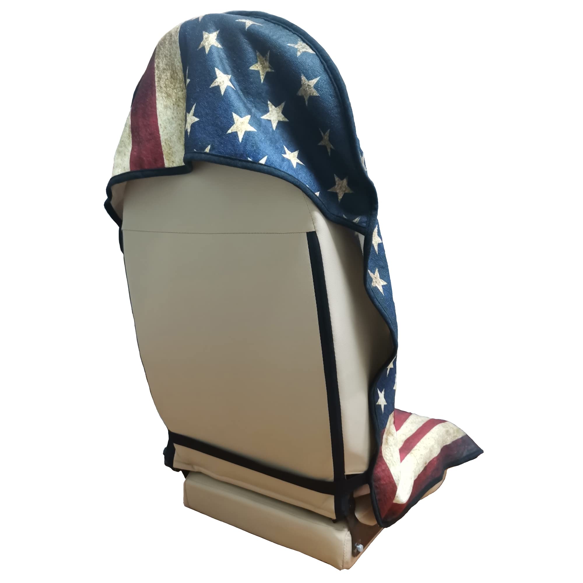 LoyaGour waterproof inner layer guards against sweat and moisture on front seats.