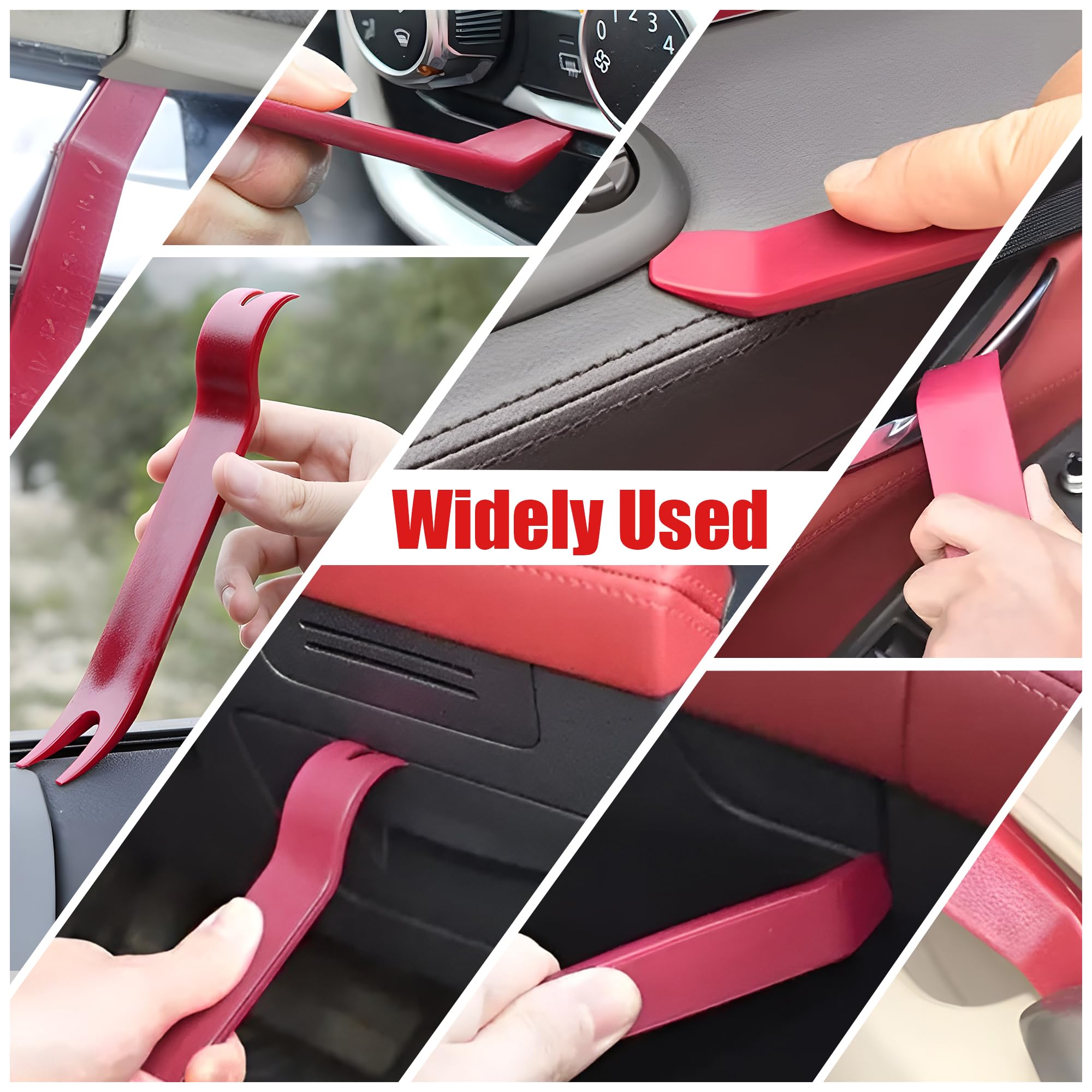 Loyala 22PCS durable plastic bag detail complements metal tools.