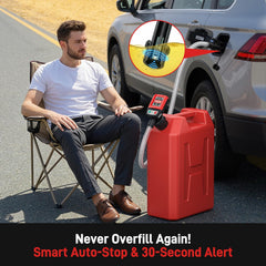 LOYAMAT automatic pump side profile demonstrates compact, portable design