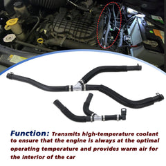 Lqito 3.6L engine hose assembly supports coolant flow for reliable heater performance.