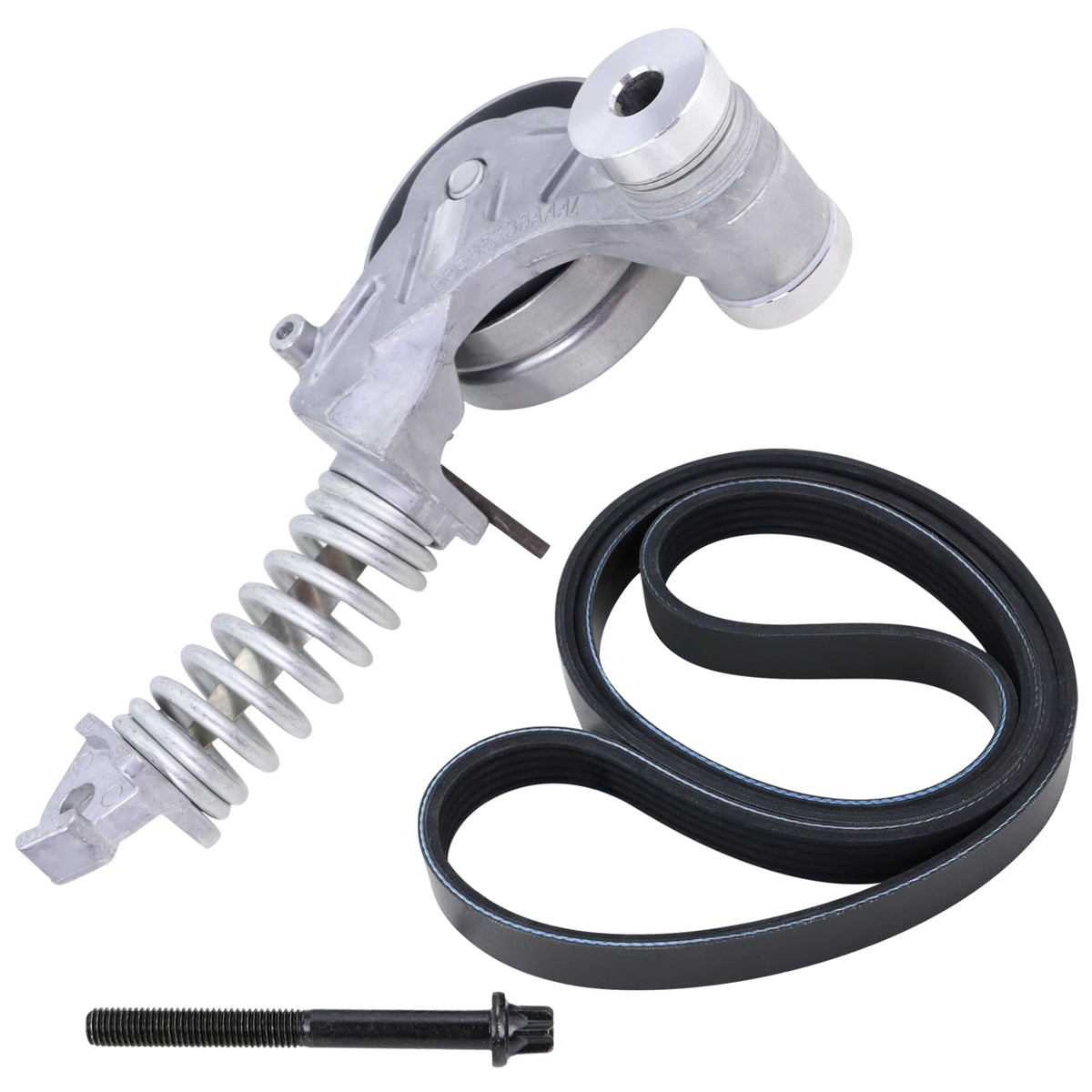 Lqito belt tensioner with pulley maintains proper belt tension for smooth operation