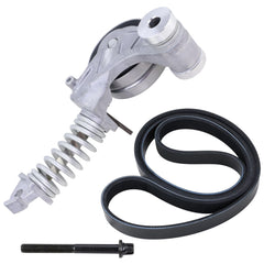 Lqito belt tensioner with pulley maintains proper belt tension for smooth operation