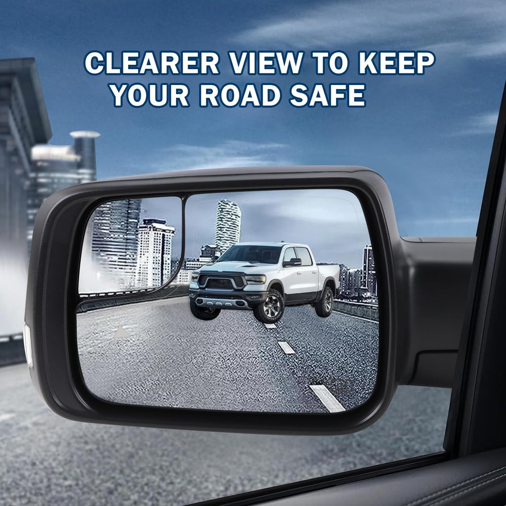 Lqito blind-spot sensor mirror aids safer lane monitoring