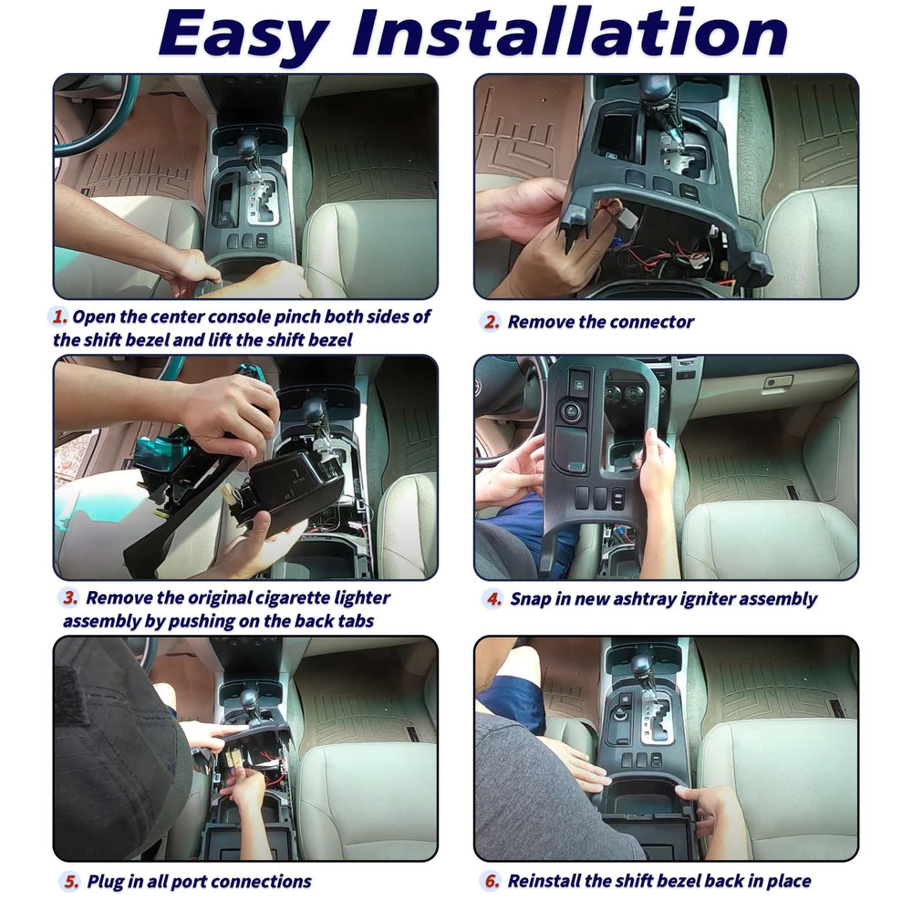 Lqito center console integration blends with interior aesthetics.