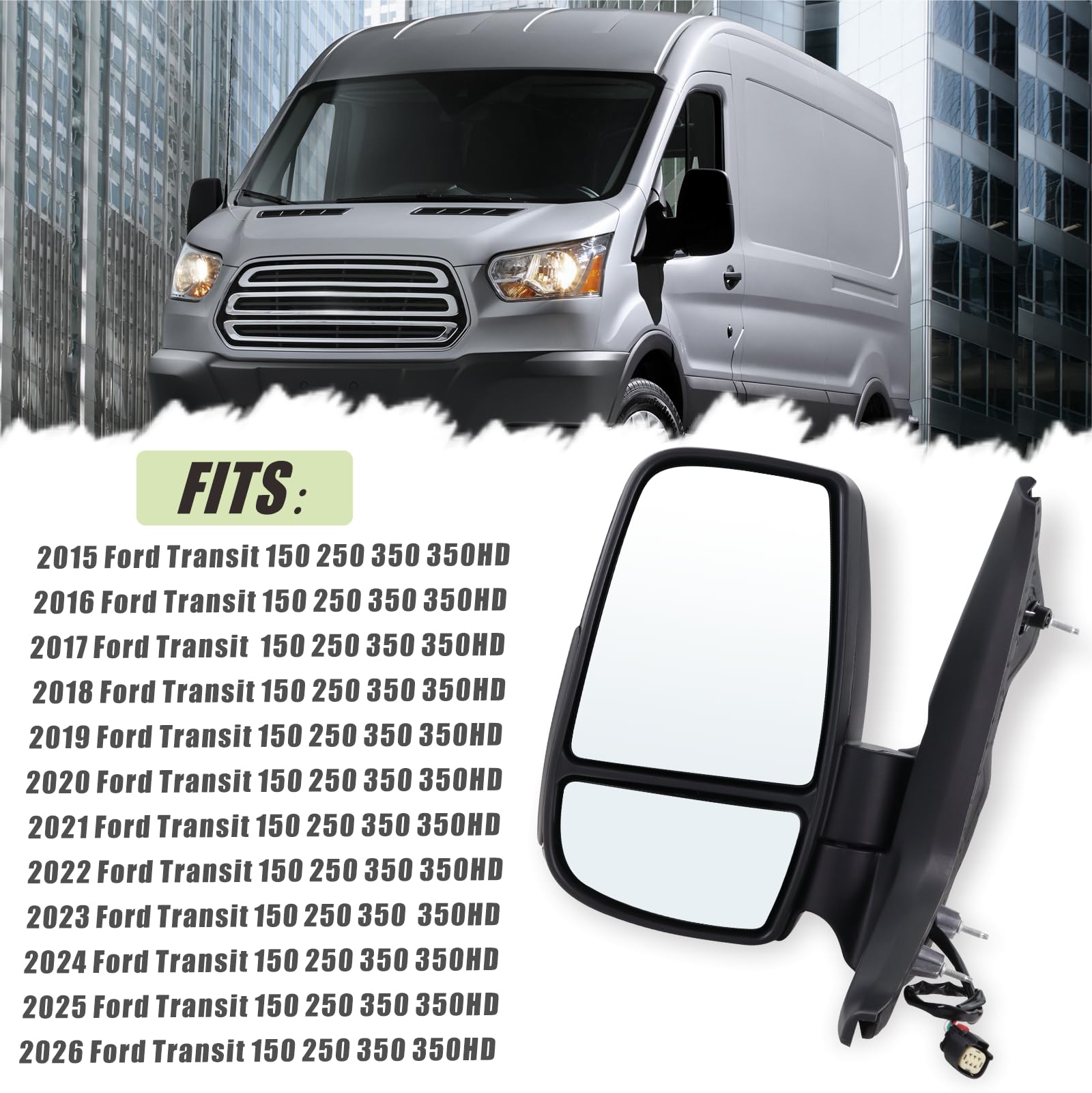 Lqito compatibility chart confirms Ford Transit compatibility for fast replacement.