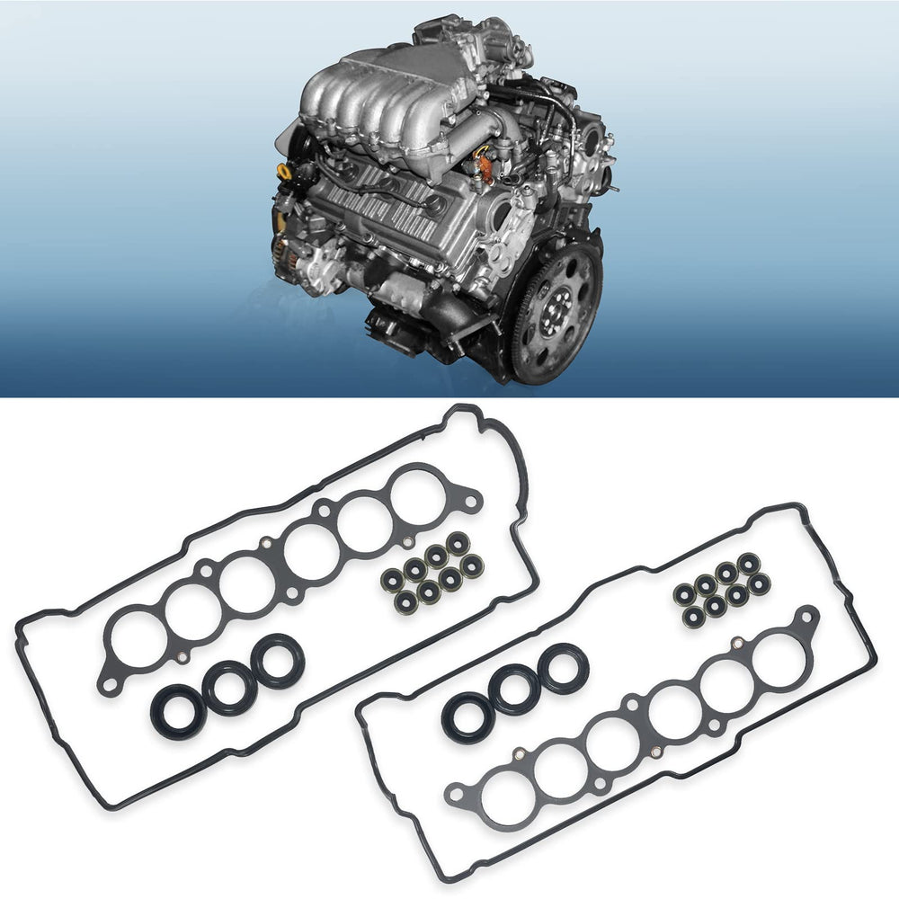 Lqito engine valve cover gasket set for Toyota 3.4 V6 sealing performance and reliability.