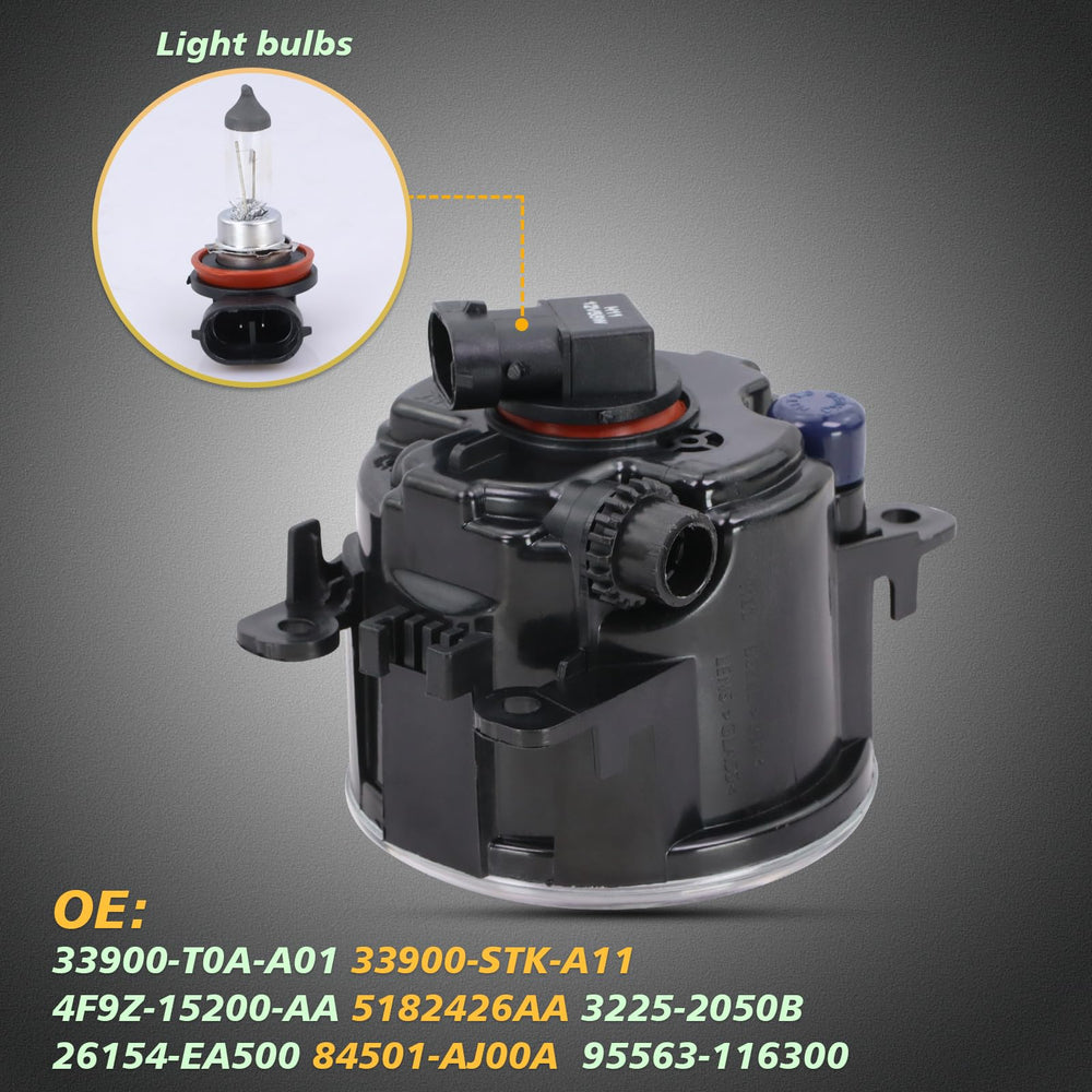 Lqito Fog Lights Durable Materials ensure long-lasting performance.