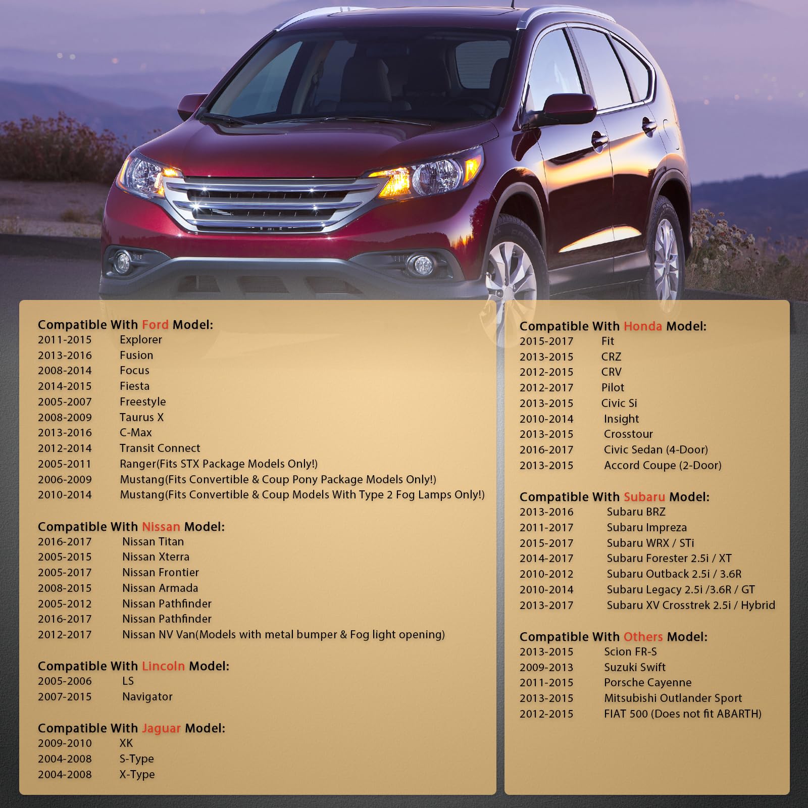 Lqito Fog Lights Installation Guide simplifies mounting wiring.