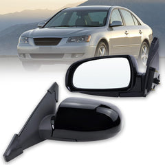 Lqito left driver mirror for Hyundai Sonata 2006-2010 improves rear visibility