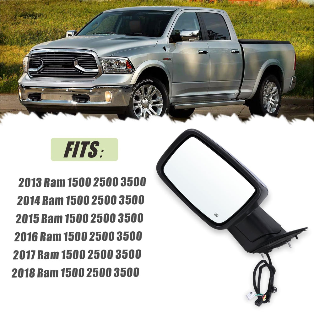 Lqito turn signal and puddle lights image improves visibility on approach.