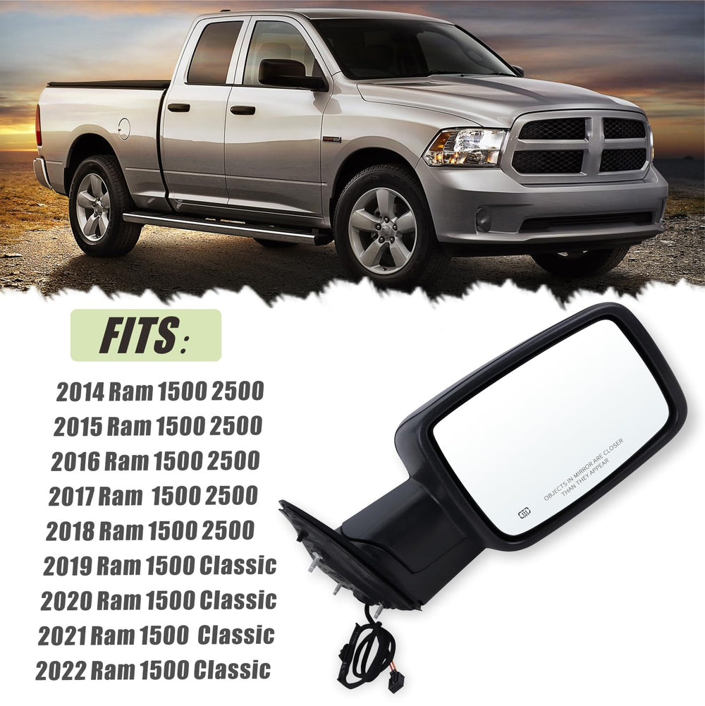 Lqito manual-folding mechanism mirror display emphasizes quick tool-free adjustment for versatile positioning.