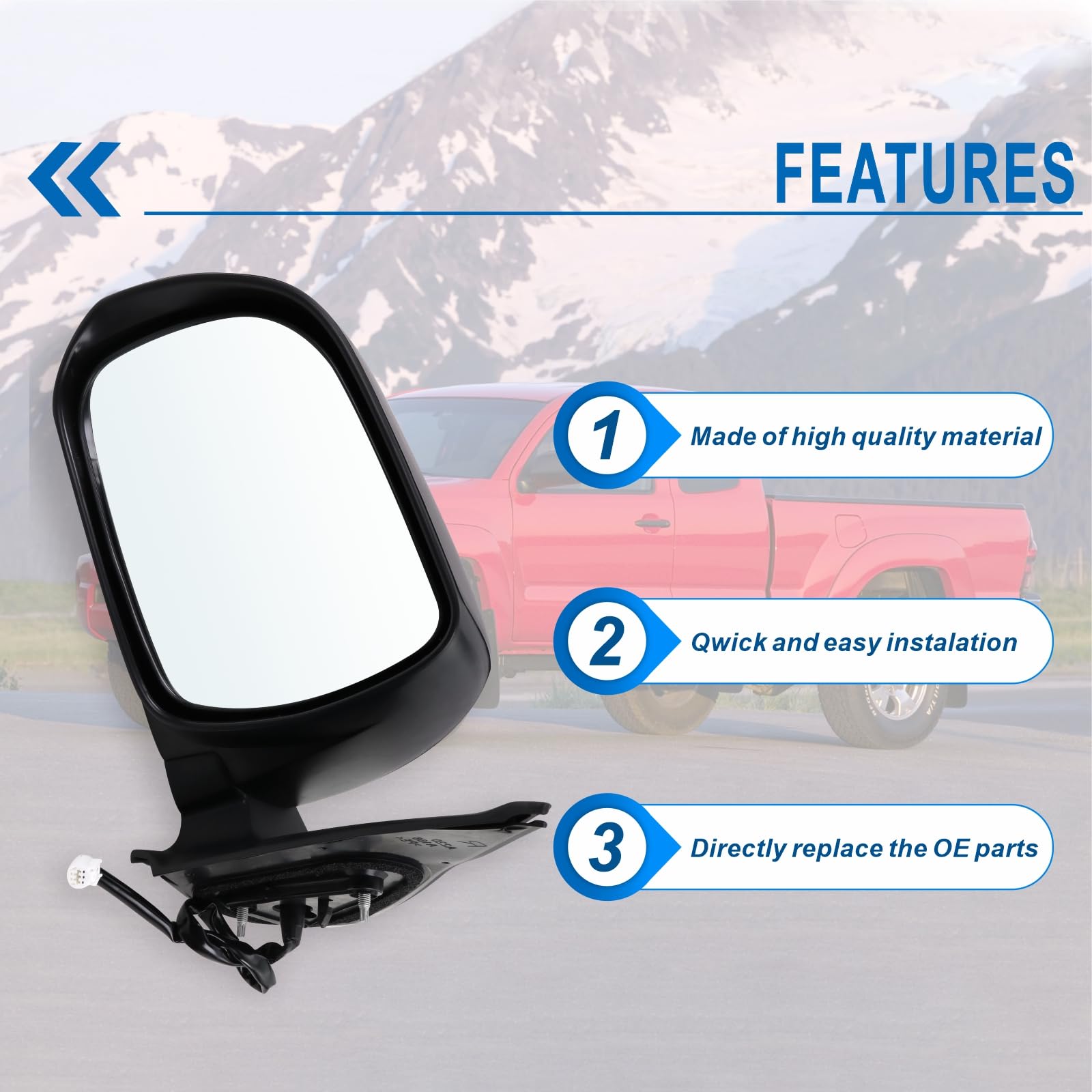 Lqito PA66-GF30 housing provides durable, heat-resistant protection.