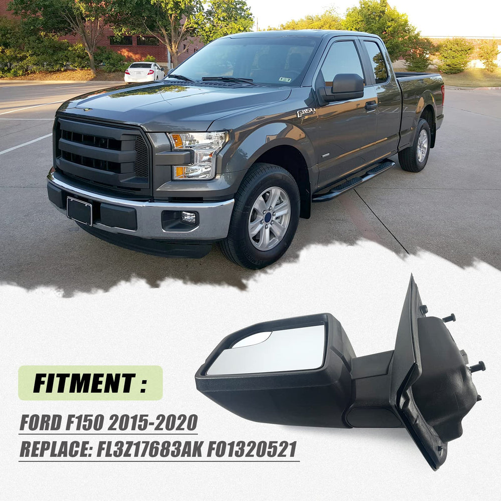 Lqito plug-and-play installation mirror for Ford F-150 2015–2020