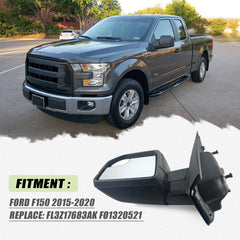 Lqito plug-and-play installation mirror for Ford F-150 2015–2020