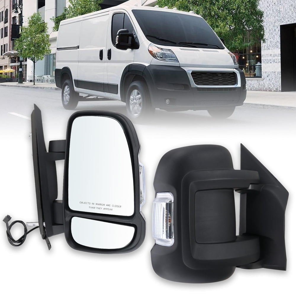 Lqito Ram Promaster right mirror with turn signal for easy visibility