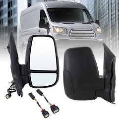 Lqito right passenger mirror for Ford Transit with OEM fit and sturdy construction.