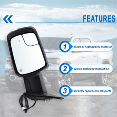 Lqito turn signal mirror improves signaling clarity for lane changes