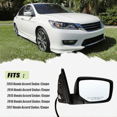 Lqito white-match finish mirror for Accord, delivering a seamless look.