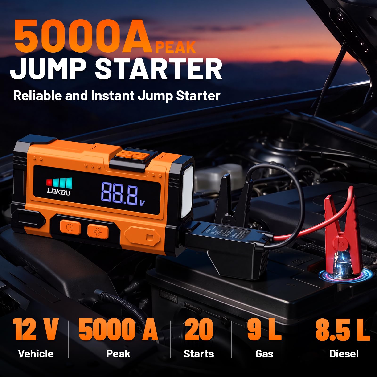 LQKDU smart clamps with indicator light for safe, error-free connections