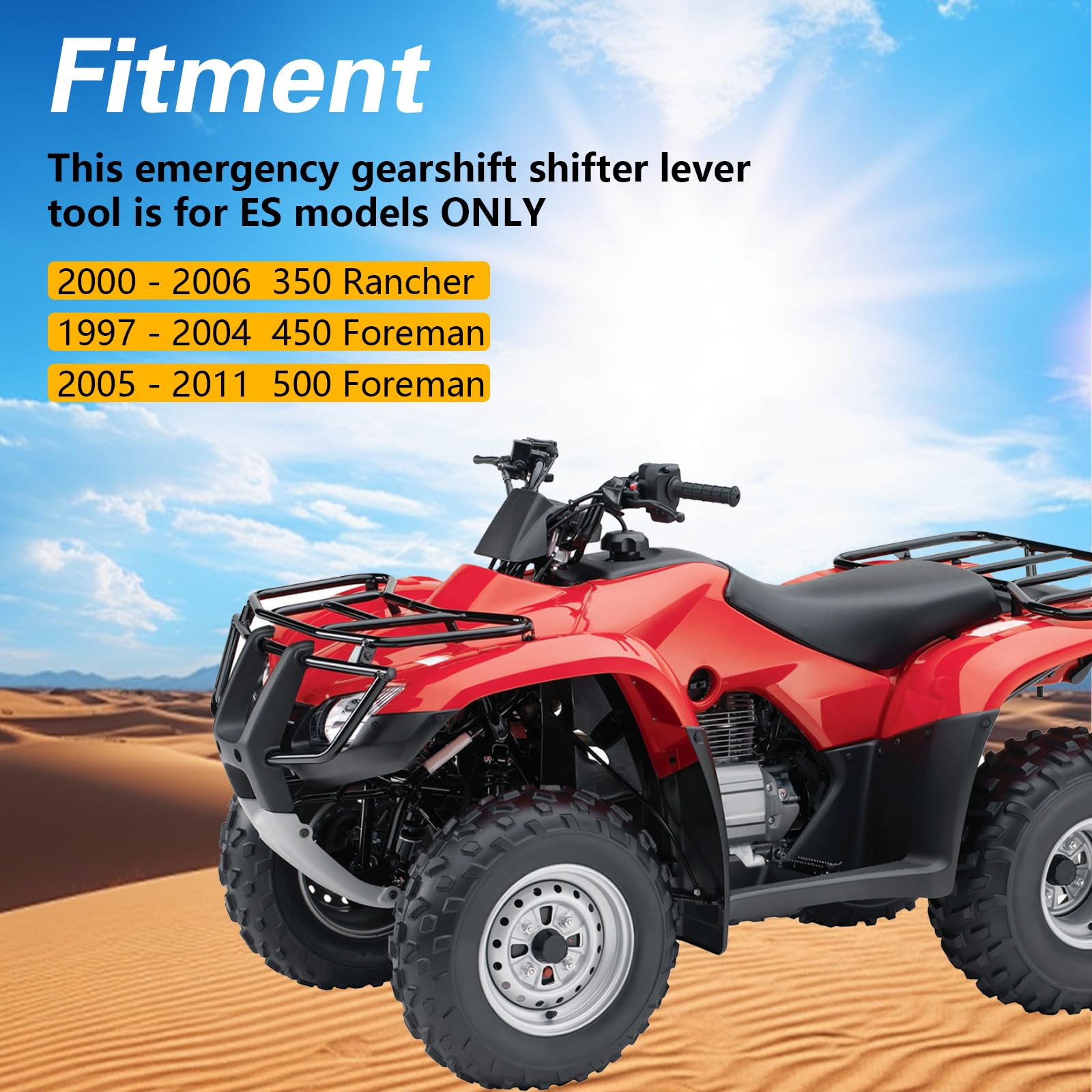LQYLMY shifter conversion kit for quick compatibility with Rancher and Foreman