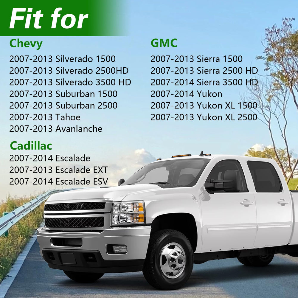 LQYLMY Chevy Silverado fitment image showing model compatibility