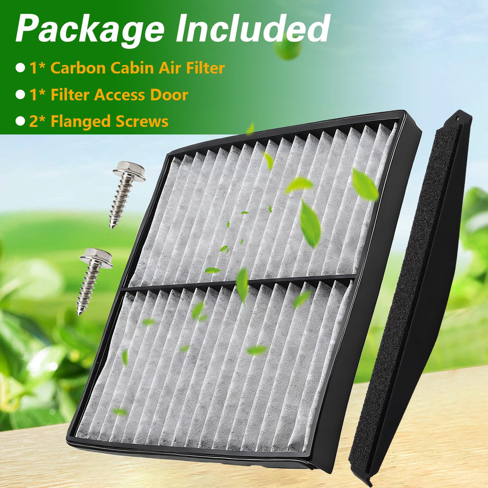 LQYLMY complete cabin filter kit with door and screws